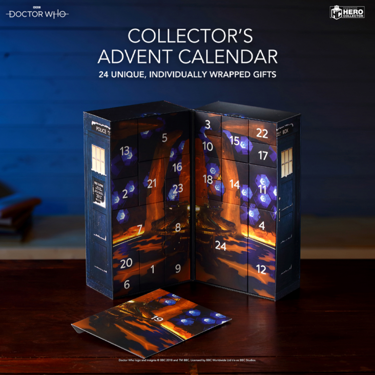 Hero Collector's Doctor Who Advent Calendar Unwrapped Prepare for